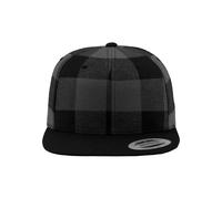 Flexfit Checked Flanell Snapback Blk/cha One Size