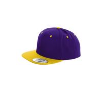 Flexfit Classic 2-Tone Snapback Cap Yupoong Heather Grey