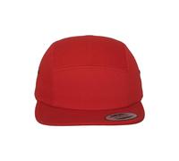 Flexfit Classic Jockey Cap (Red) One Size, Yupoong Headwear Uomo, Rosso, Taglia unica