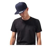 Flexfit Classic Snapback Cap, Mütze Unisex Kappe für Damen und Herren, One Size, Farbe darknavy/darknavy