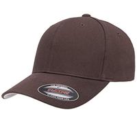 Flexfit Berretto Aderente in Twill di Cotone Cappello, Marrone, S/M Unisex-Adulto