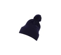 Flexfit Cuffed Pom Knit Beanie Berretto, Navy, Taglia Unica Unisex-Adulto