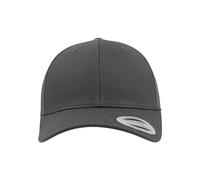 Flexfit Curved Classic Snapback, Berretto Unisex-Adult, Nero (charcoal), one size