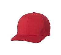 Flexfit Berretto Delta Senza Cuciture Cappello, Rosso, S/M Uomo