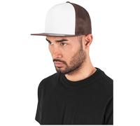 Flexfit Classic Trucker Cappello da Camionista, Unisex Adulto, Multicolore (brn/wht/brn), Taglia unica