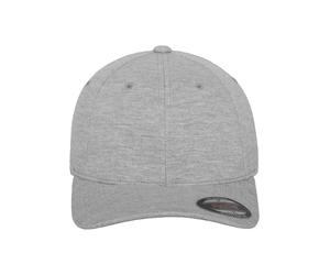 Flexfit Erwachsene Mütze Double Jersey, Heather L/XL