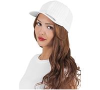 Flexfit Cappello da baseball 'Pinstripe' nero / bianco, Taglia 56-57