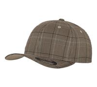 Flexfit Glen Check Berretto da Baseball Cap Cappuccio a Quadri Flex Fit Cappello