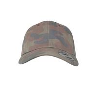 Flexfit Low Profile Cotton Cap, Wood camo, one Size