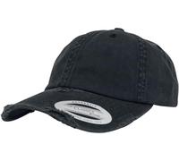 Flexfit Low Profile Destroyed Caps, Black, one Size
