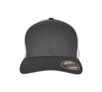 Flexfit Mesh Trucker Cap 2-Tone - Unisex Baseballcap für Damen und Herren, Farbe Navy/White, L/XL
