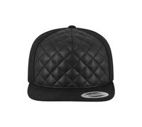 Flexfit Cappello da baseball 'Diamond Quilted' verde / nero, Taglia 55-60