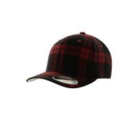 Flexfit Originale Berretto da Baseball Plaid Tartan Glen Check a Quadri Melange