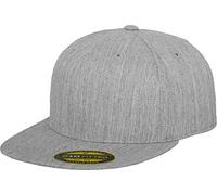 Flexfit Premium 210 Fitted, Yupoong Flexfit Berretto Unisex - Adulto, Grigio (Heather), S/M (6 ⅞-7 ¼)