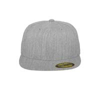 Flexfit Premium 210 Fitted, Yupoong Flexfit Berretto Unisex - Adulto, Grigio (Heather), S/M (6 ⅞-7 ¼)