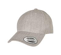 Flexfit Cappello con visiera curva Premium Heather Grey Einheitsgröße Grigio