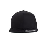 Flexfit Pro-style Twill Snapback Youth Cap Black B (Ages 6-14), Yupoong Headwear Unisex Bambini, Nero, S-M