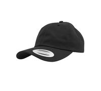 Flexfit Profilo Basso 6 Pannello Cotone Twill Cappello Baseball Grey Blu Bianco