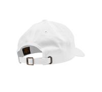 Flexfit Profilo Basso 6 Pannello Cotone Twill Cappello Baseball Grey Blu Bianco