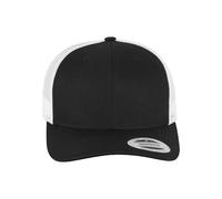 Flexfit Cappellino Retro Trucker Unisex bicolore nero/bianco Taglia unica