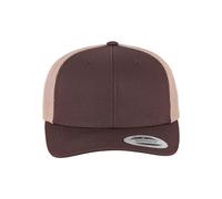 Flexfit Retro Trucker 2-Tone Kappe, BRN/Khaki, One Size