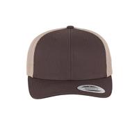 Flexfit Retro Trucker 2-Tone Kappe, BRN/Khaki, One Size