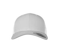 Flexfit Retro Trucker 2-tone Silver/Wht One Size, Yupoong Headwear Unisex Adulto, Taglia unica