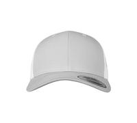 Flexfit Retro Trucker 2-tone Silver/Wht One Size, Yupoong Headwear Unisex Adulto, Taglia unica