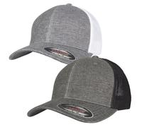 Flexfit Retro Trucker Melange Cappello Maglia Berretto da Baseball Rete Unisex