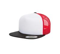 Flexfit Schiuma Visiera Cappellino Baseball Con Poliestere Rete Posteriore Panel