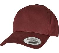 Flexfit Snapback classico a 5 pannelli curvi 7707 Einheitsgröße Rosso