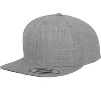 Flexfit Snapback classico per bambini Heather Youth Grigio