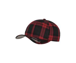 Flexfit Tartan Plaid Berretto da Baseball Cappuccio Cappello a Quadri Cappuccio