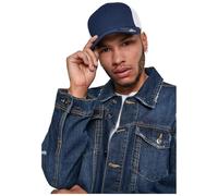 Flexfit Ultrafibre und Airmesh 2-Tone Cap, NVY/Wht, S/M