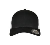 Flexfit Unisex 110 MESH Cap 2-Tone Baseballkappe, Black/White, one Size