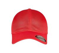 Flexfit Unisex 360 OMNIMESH Cap Baseballkappe, red, L/XL