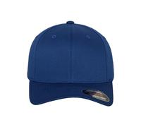 Flexfit Unisex Berretto da Baseball Wooly Pettinato, Berretto Senza Cerniera per Uomo, Donna E Bambini - Blu Reale, S/M