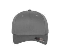 Flexfit Cappello Wooly Cappellino da Baseball, Grigio (Grey), S-M Unisex-Adulto