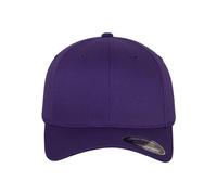 Flexfit Unisex Berretto Senza Cerniera per Uomo, Donna E Bambini Berretto da Baseball Wooly Pettinato - Viola, L/XL