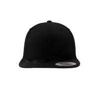 Flexfit Visor Snapback Kappen, Black Camo, one Size