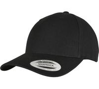 Flexfit YP CLASSICS 5-PANEL PREMIUM CURVED VISOR SNAPBACK CAP Nero Einheitsgröße Nero