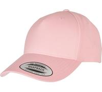 Flexfit YP Classics 5-Panel Premium Curved Visor Snapback Cap Prism Pink Einheitsgröße Rosa