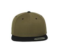 Flexfit Yupoong Unisex Berretto Classic Snapback 2-Tone Cappello, Bi-Colore Blanko Cappello con Dritta Ombrello, Taglia Unica Taglia Unica per Uomo e Donne