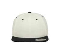 Flexfit Yupoong Unisex Berretto Classic Snapback 2-Tone Cappello, Bi-Colore Blanko Cappello con Dritta Ombrello, Taglia Unica Taglia Unica per Uomo e Donne