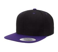 Flexfit Yupoong Unisex Berretto Classic Snapback 2-Tone Cappello, Bi-Colore Blanko Cappello con Dritta Ombrello, Taglia Unica Taglia Unica per Uomo e Donne