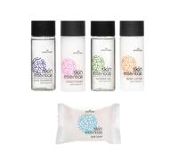 Flexi Amenities - Set Cortesia Hotel Skin Essentials 33 ml Linea Cortesia Completa per Hotel, B&B, Agriturismi e Case Vacanze (100 Set (500 pezzi))