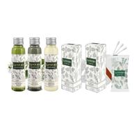 Flexi Amenities | Set da 10 Kit Cortesia Laverde Premium per Hotel, B&B e Case Vacanza 60 pezzi totali (10 Kit da 6 pz)