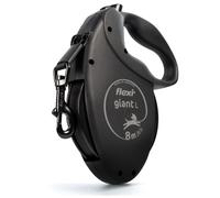 flexi® Giant Black Edition - Cinghia da 8 m, colore: nero, per cani fino a 50 kg