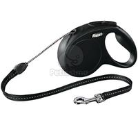 FLEXI Guinzaglio New Classic M Corda 5 m nero