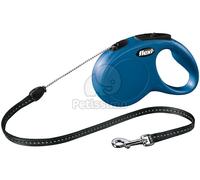 Flexi Classic S guinzaglio corda in diversi colori, 5 m Blu